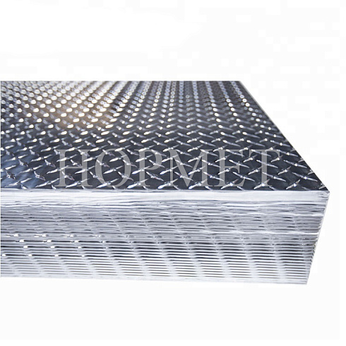 Лист алюминиевый 4х1500х3000 EU, рифление квинтет, марка АМГ2Н2 Р в Ижевске цена